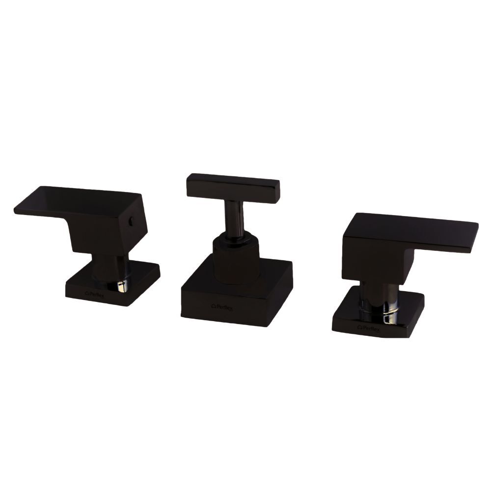 Misturador para Bid&ecirc; Preto Fosco Color Flaunt Perflex