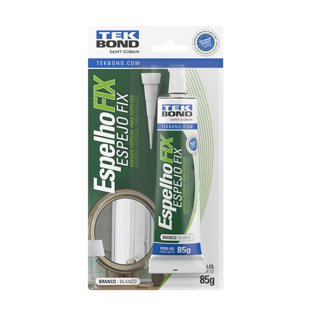 Cola Fixa Espelho 85g TekBond