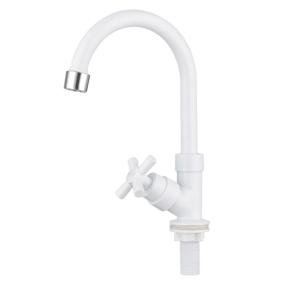 Torneira de Mesa para Lavat&oacute;rio C31 ABS Branco Hidrofama