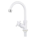 Torneira de Mesa para Lavat&oacute;rio C31 ABS Branco Hidrofama