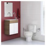 Vaso Sanit&aacute;rio para Caixa Acoplada Azal&eacute;a Branco Celite