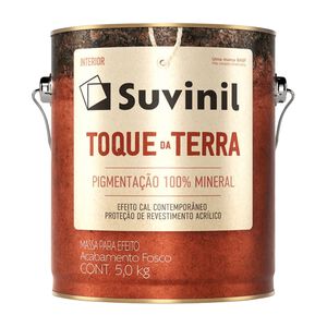 Massa para Efeito Fosco Toque da Terra 5Kg Suvinil