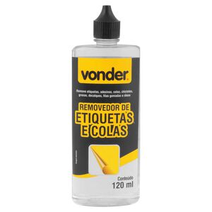 Removedor de Etiquetas e Colas 120ml Vonder