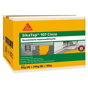 Impermeabilizante Top-107 Cinza 18kg Sika
