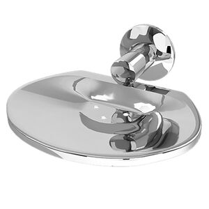 Saboneteira de Parede Shine Thin 10203 Cromada Le&atilde;o