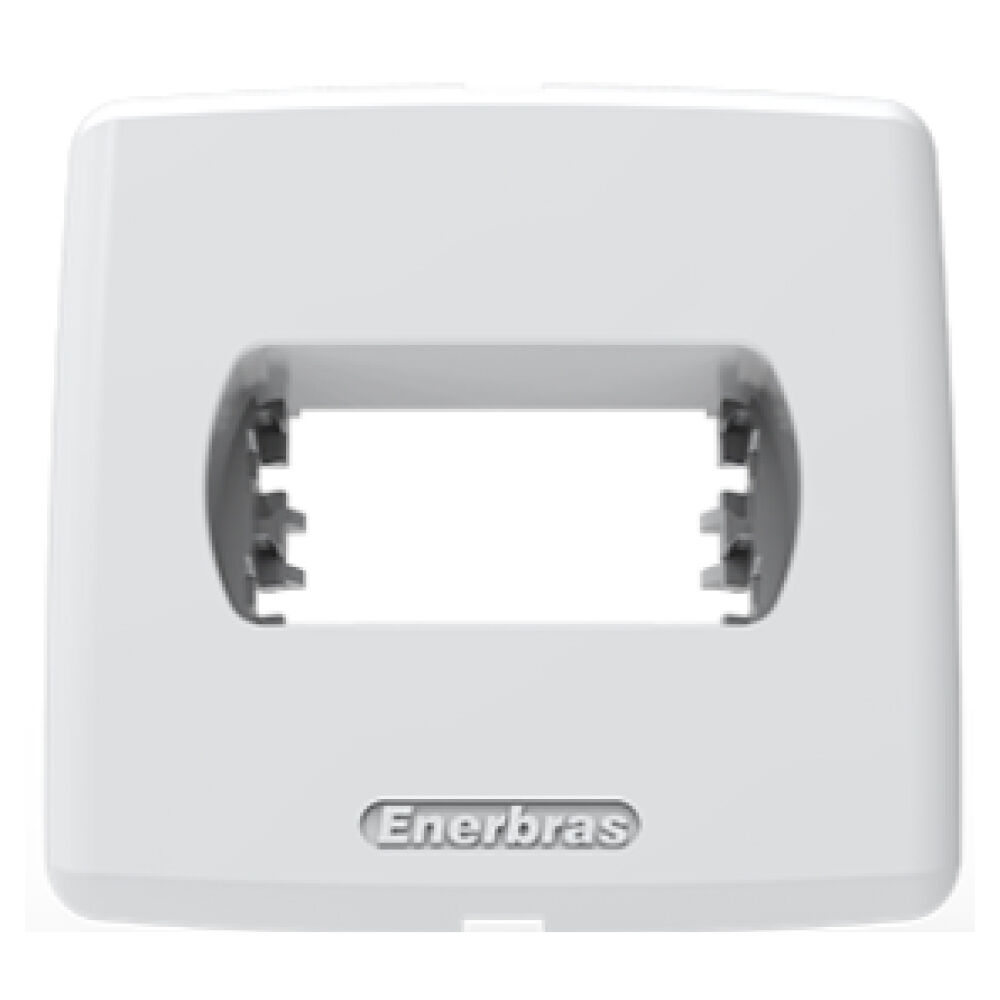 Placa 1 M&oacute;dulo Neo Sottile Branco Enerbras