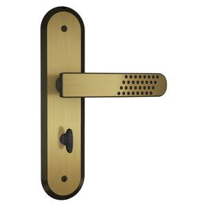 Fechadura Stam 1801/21 Banheiro Acabamento Oxidado E-Coat - Espelho 11352